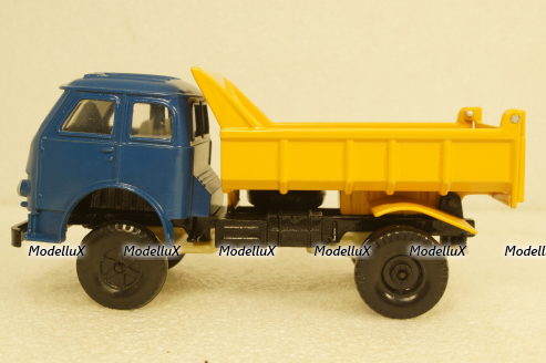 Маз-503, сине/желтый, Кострома 1:43 