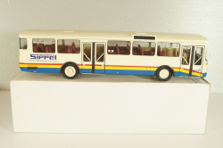 Mercedes-Benz O 305 Sippel EX ESWE Wiesbaden 1967, white/blue, Vector Models 1:43