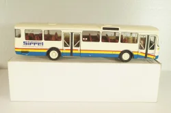 Mercedes-Benz O 305 Sippel EX ESWE Wiesbaden 1967, white/blue, Vector Models 1:43