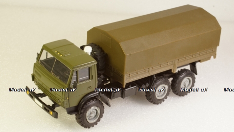 Камаз 4310 бортовой с тентом хаки, Арек 1:43 №2