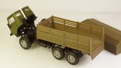 Камаз 4310 бортовой с тентом хаки, Арек 1:43 №2