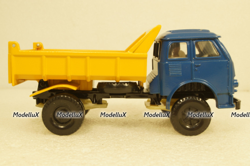 Маз-503, сине/желтый, Кострома 1:43 