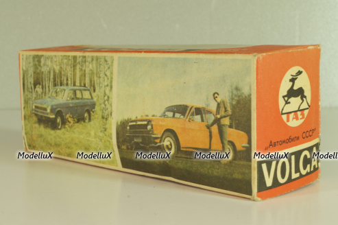Газ-2402 Волга, черная, апрель 1993г., Тантал/Радон 1:43