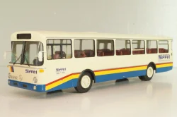 Mercedes-Benz O 305 Sippel EX ESWE Wiesbaden 1967, white/blue, Vector Models 1:43