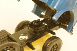 Маз-503, сине/желтый, Кострома 1:43 