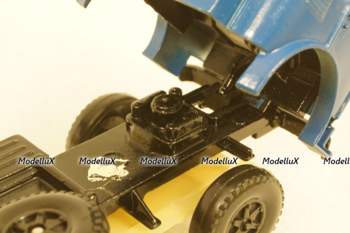 Маз-503, сине/желтый, Кострома 1:43 