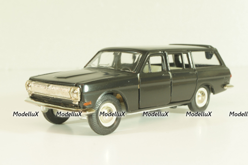 Газ-2402 Волга, черная, апрель 1993г., Тантал/Радон 1:43