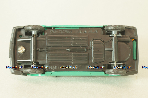 Ваз-2108 Спутник (Жигули), зеленый, январь 1990г.,  Тантал/Радон 1:43 (Новая)