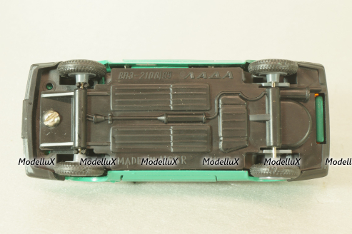 Ваз-2108 Спутник (Жигули), зеленый, январь 1990г.,  Тантал/Радон 1:43 (Новая)