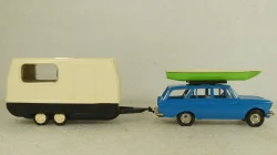 Москвич-426 с прицепом Дача, Фирма Досуг 1:43