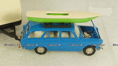 Москвич-426 с прицепом Дача, Фирма Досуг 1:43