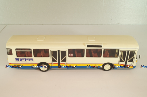 Mercedes-Benz O 305 Sippel EX ESWE Wiesbaden 1967, white/blue, Vector Models 1:43