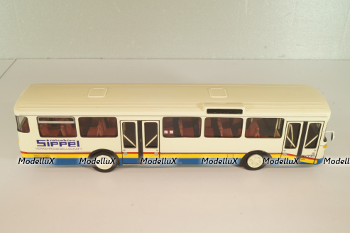 Mercedes-Benz O 305 Sippel EX ESWE Wiesbaden 1967, white/blue, Vector Models 1:43