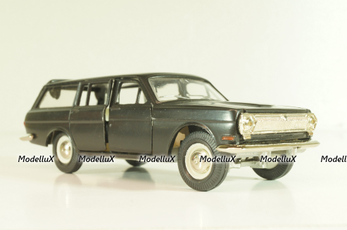 Газ-2402 Волга, черная, апрель 1993г., Тантал/Радон 1:43