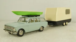 Москвич-427 с прицепом Дача, Фирма Досуг 1:43