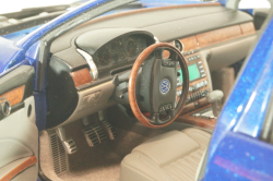 Volkswagen Phaeton 2002, blue, AutoArt 1:18, AutoArt 1:43 На запчасти!