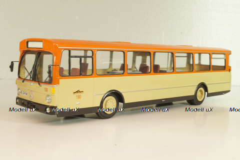 Mercedes-Benz O 305 HVG Mainz 1967, orange/beige, Vector Models 1:43