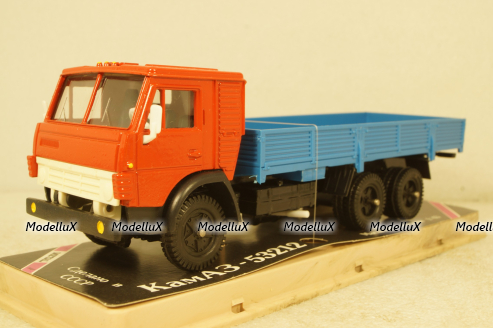 Камаз-53212, бортовой, 07.1990, Арек 1:43