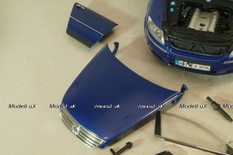 Volkswagen Phaeton 2002, blue, AutoArt 1:18, AutoArt 1:43 На запчасти!