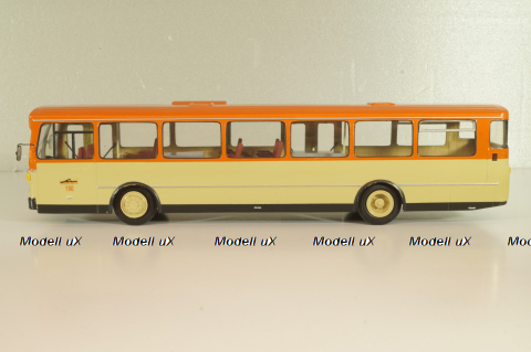 Mercedes-Benz O 305 HVG Mainz 1967, orange/beige, Vector Models 1:43