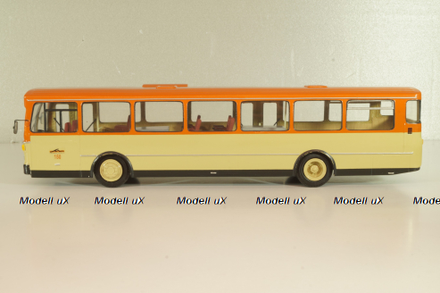 Mercedes-Benz O 305 HVG Mainz 1967, orange/beige, Vector Models 1:43