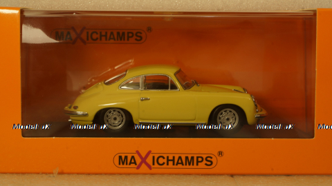 PORSCHE 356 CARRERA 2 - 1963 - YELLOW, 940062361, Maxichamps 1:43