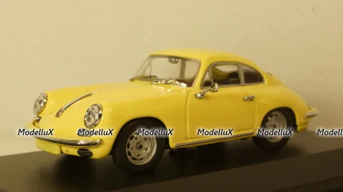 PORSCHE 356 CARRERA 2 - 1963 - YELLOW, 940062361, Maxichamps 1:43