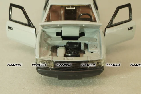 Москвич-2141, светло-серый, апрель 91г. ,  Тантал/Радон 1:43