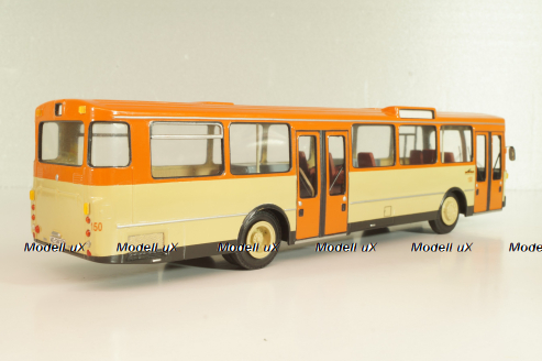 Mercedes-Benz O 305 HVG Mainz 1967, orange/beige, Vector Models 1:43