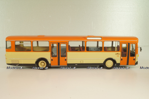 Mercedes-Benz O 305 HVG Mainz 1967, orange/beige, Vector Models 1:43
