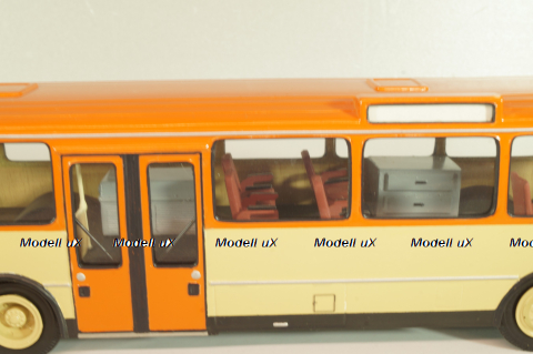 Mercedes-Benz O 305 HVG Mainz 1967, orange/beige, Vector Models 1:43