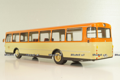 Mercedes-Benz O 305 HVG Mainz 1967, orange/beige, Vector Models 1:43