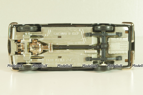 Газ-2402 Волга, черная, апрель 1993г., Тантал/Радон 1:43