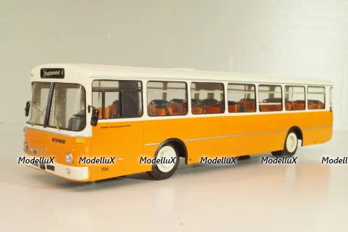 Mercedes-Benz O 305 ESWE Hauptbahnhof 1967, orange/white, Vector Models 1:43