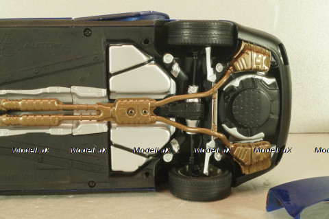 Volkswagen Phaeton 2002, blue, AutoArt 1:18, AutoArt 1:43 На запчасти!