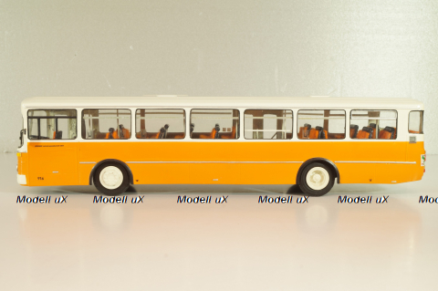 Mercedes-Benz O 305 ESWE Hauptbahnhof 1967, orange/white, Vector Models 1:43