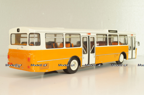 Mercedes-Benz O 305 ESWE Hauptbahnhof 1967, orange/white, Vector Models 1:43