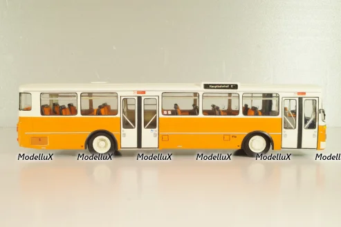 Mercedes-Benz O 305 ESWE Hauptbahnhof 1967, orange/white, Vector Models 1:43