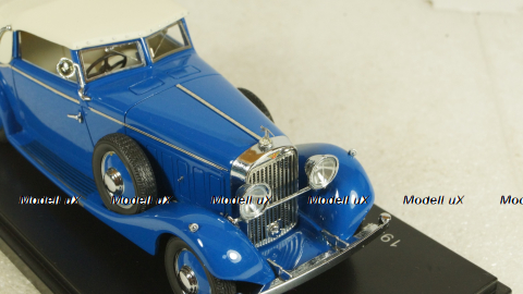 Hispano Suiza J12 Three-position Drophead Coupe by Fernandez Darrinn (Paris), EMEU43001B, ESVAL Model 1:43