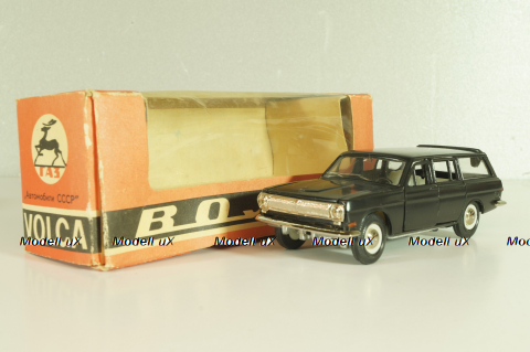 Газ-2402 Волга, черная, апрель 1993г., Тантал/Радон 1:43