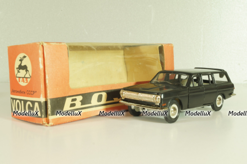 Газ-2402 Волга, черная, апрель 1993г., Тантал/Радон 1:43