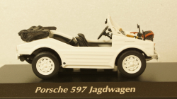 Porsche 597 Jagdwagen 1954, white, 940065301, Maxichamps 1:43