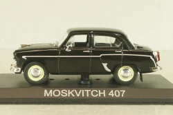Москвич-407 1958, черный, Masini de Legenda №19, 1:43