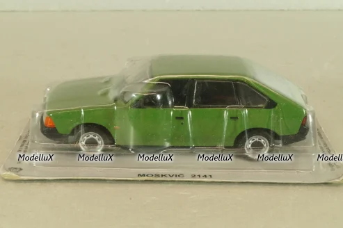 Москвич-2141 1986, зеленый, Kultowe Auta PRL-u №67, 1:43
