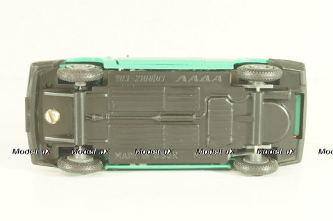 Ваз-2108, зеленый, июль 1993г., Тантал/Радон 1:43
