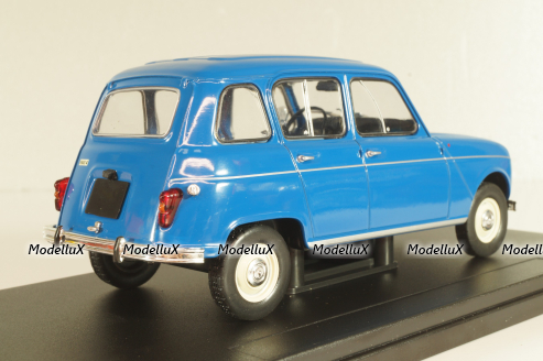 Renault 4 1964, blue, G1N7P006, Hachette 1:24