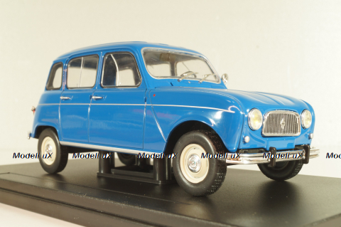 Renault 4 1964, blue, G1N7P006, Hachette 1:24
