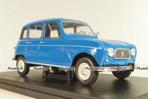 Renault 4 1964, blue, G1N7P006, Hachette 1:24
