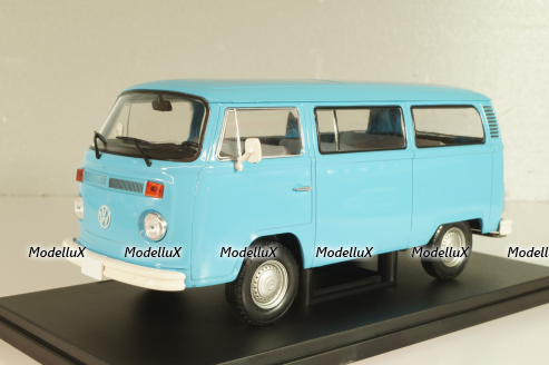 Volkswagen T2 Bus, blue, G1N4M007, Hachette 1:24 