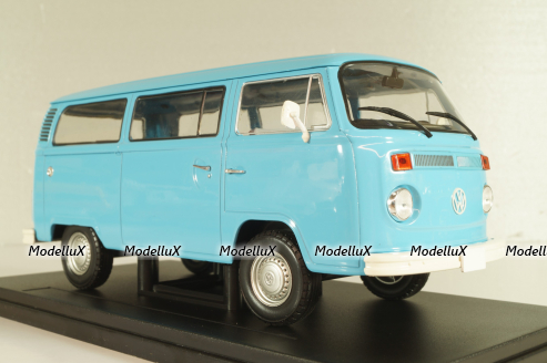 Volkswagen T2 Bus, blue, G1N4M007, Hachette 1:24 